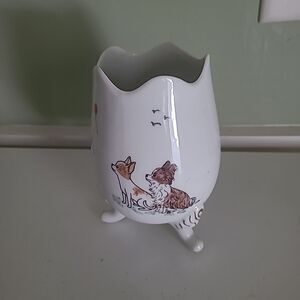 Dog Footed Vase